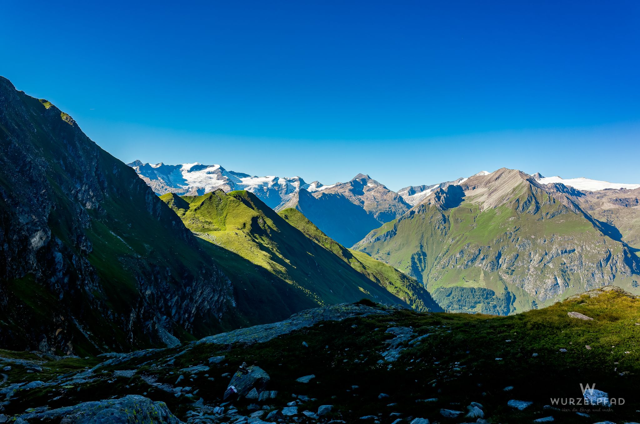 Blick auf die Venedigergruppe